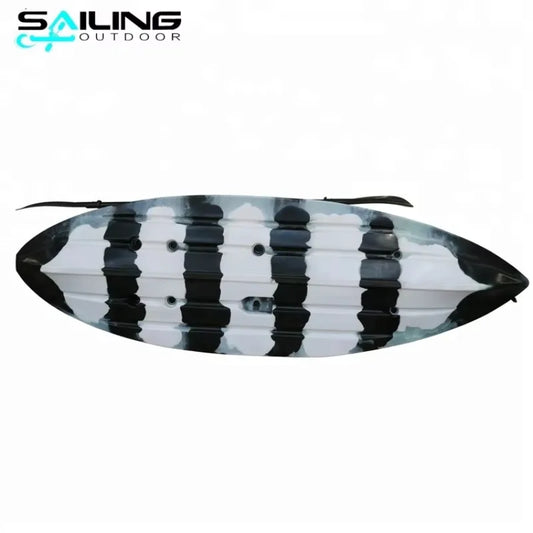 Airo Single Flap Inflatable Pedal Kayak Lightweight Polyethylene HDPE LLDPE Materials for Surfing Diving Water Activities Sport