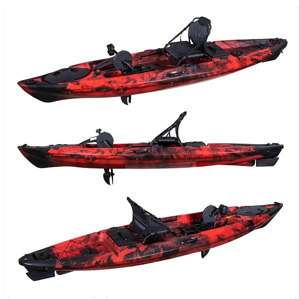 New Arrival 14ft 2 Person Seater Double PDL Fishing Kayak with Pedals
