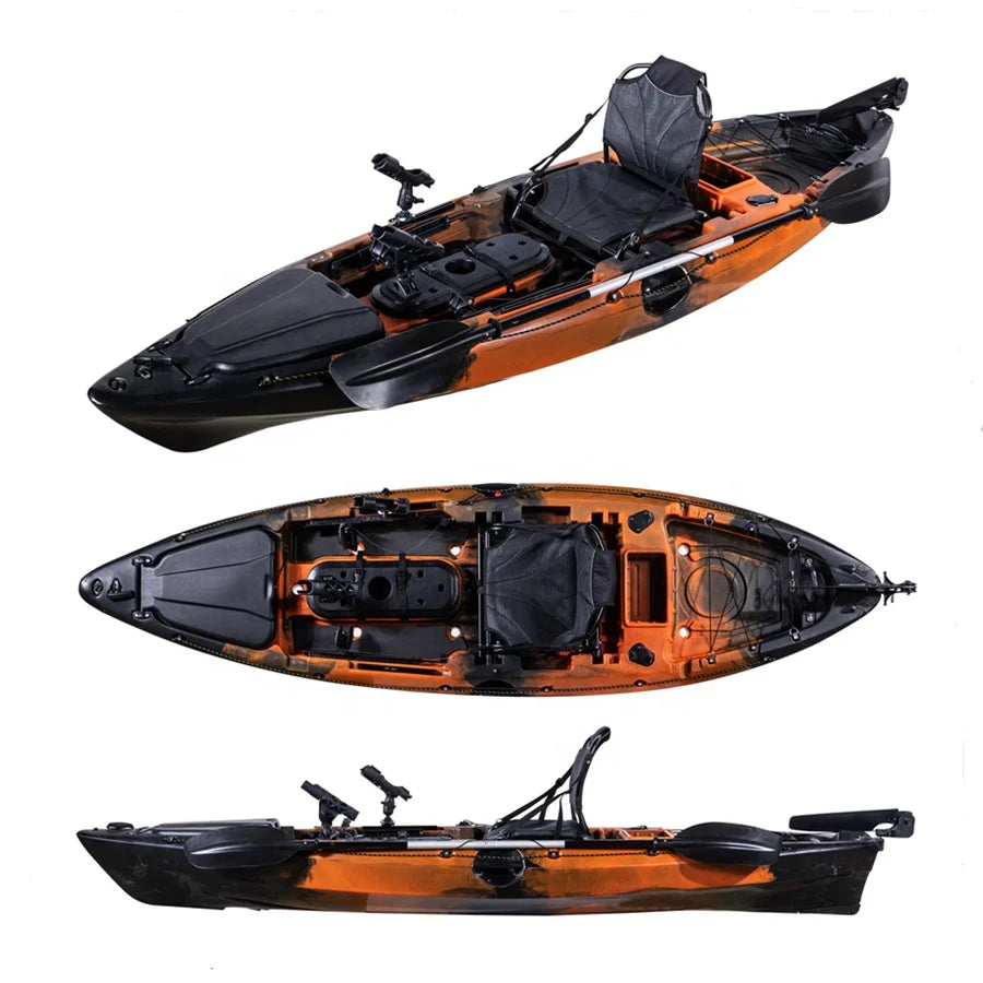 New Arrival 14ft 2 Person Seater Double PDL Fishing Kayak with Pedals