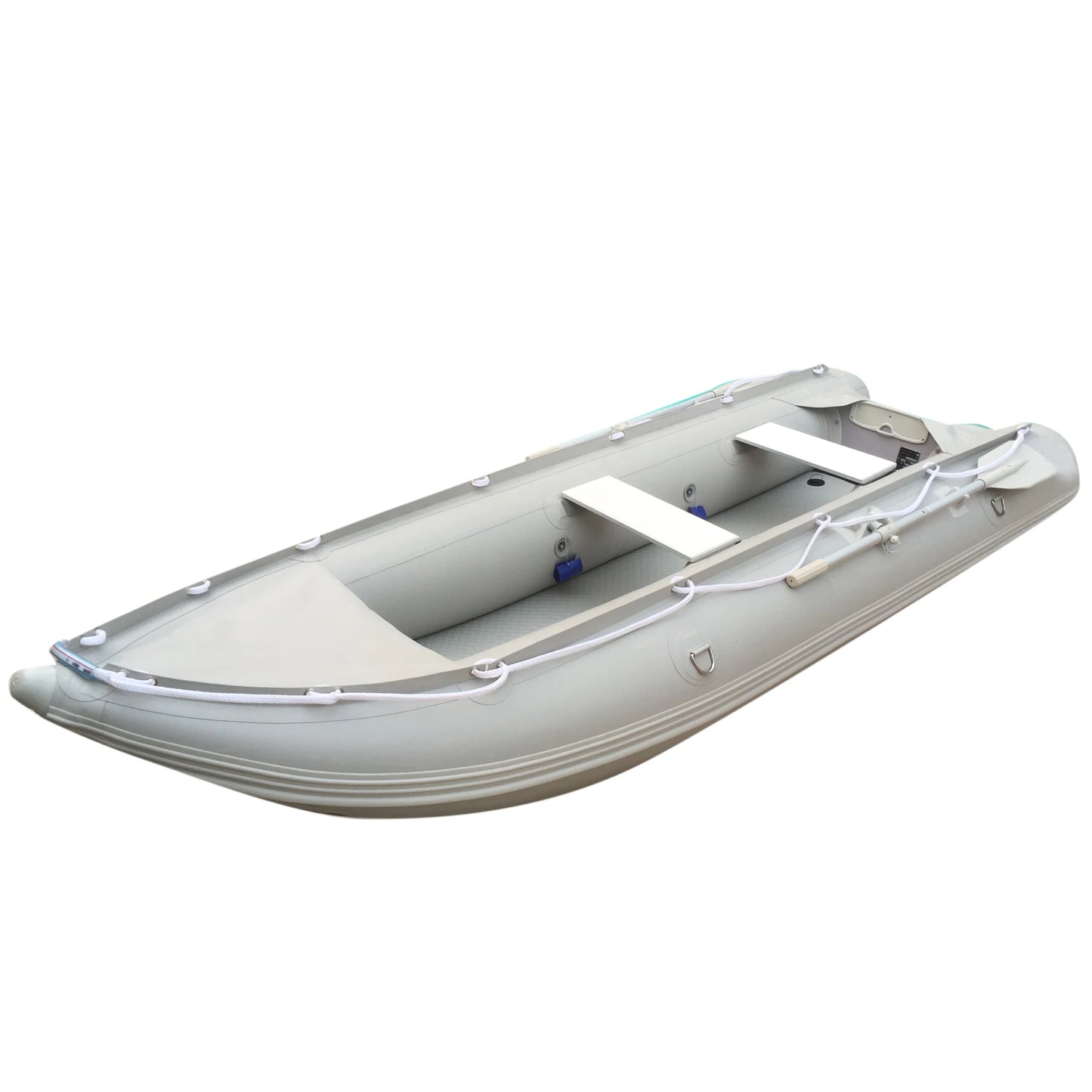 2025 Hot Sale Goethe Goboat GTK370 12ft Inflatable Kayak Fishing Rowing Drifing Surfing Boat With Aluminum Boat Seat