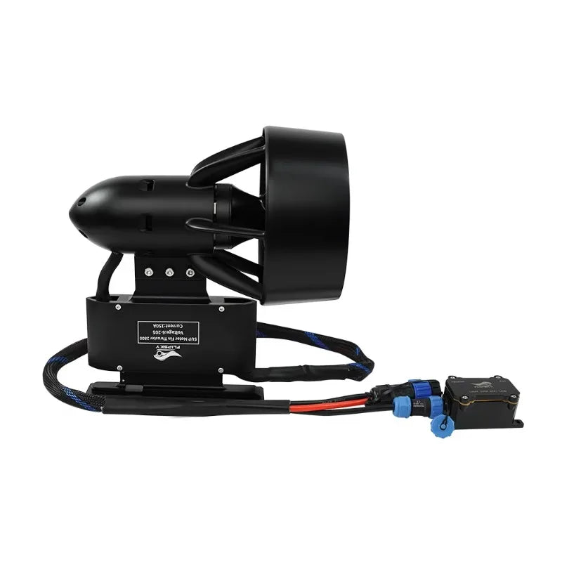 Electric Trolling MotorFLIPSKY IP68 Aluminum Alloy SUP Motor 6384 Fin Thruster 4200W Underwater Electric Boat Kayak Paddle Surf