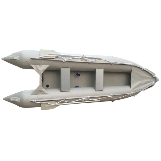 2025 Hot Sale Goethe Goboat GTK370 12ft Inflatable Kayak Fishing Rowing Drifing Surfing Boat With Aluminum Boat Seat