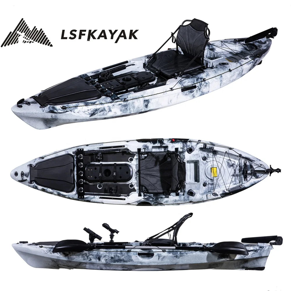New Arrival 14ft 2 Person Seater Double PDL Fishing Kayak with Pedals