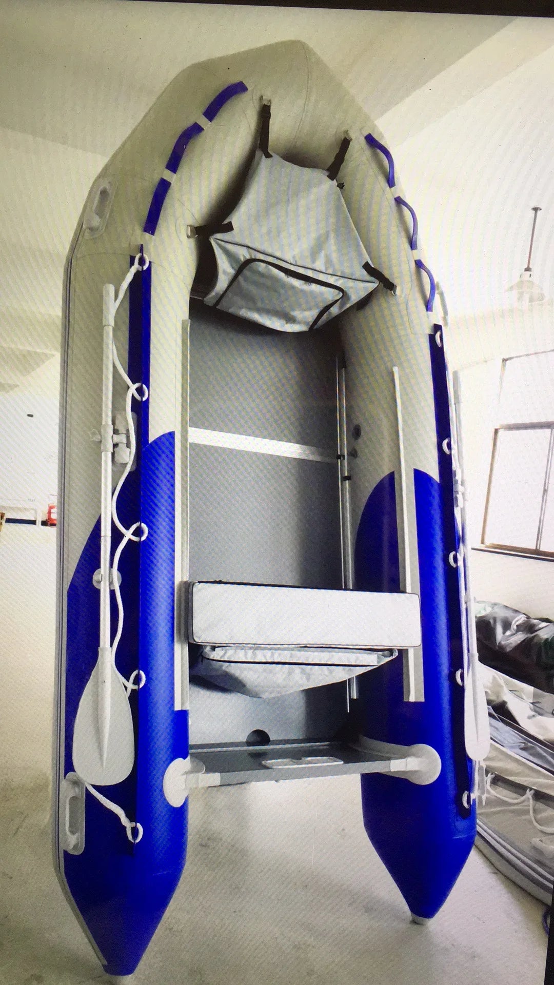 Best Selling Engine Equipt Inflatable Boat 5 Person Rigid Hull Inflatable PVC Rib Fishing Rowing Boat