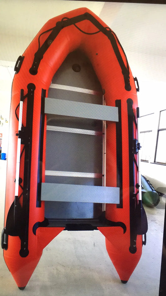 Best Selling Engine Equipt Inflatable Boat 5 Person Rigid Hull Inflatable PVC Rib Fishing Rowing Boat