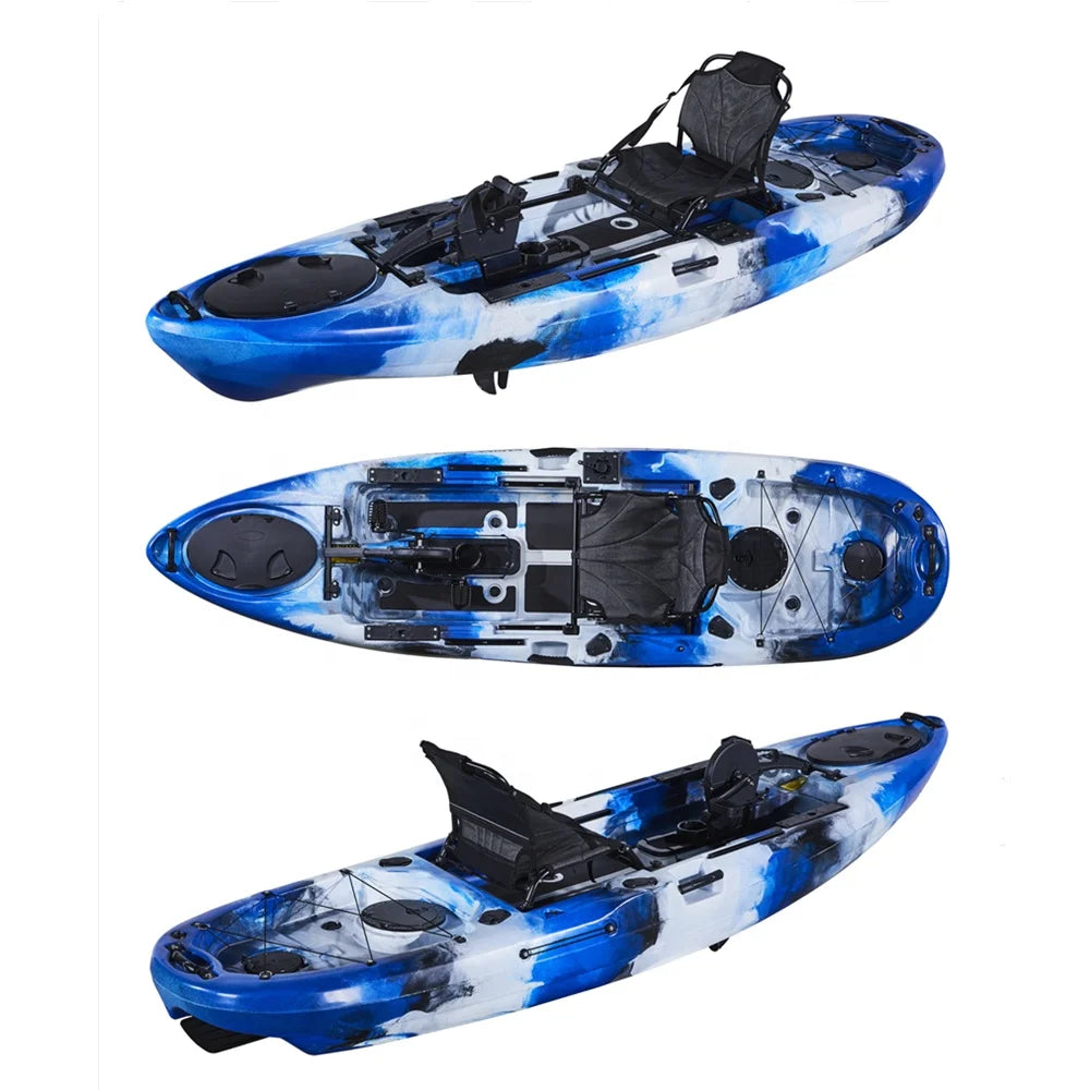 New Arrival 14ft 2 Person Seater Double PDL Fishing Kayak with Pedals
