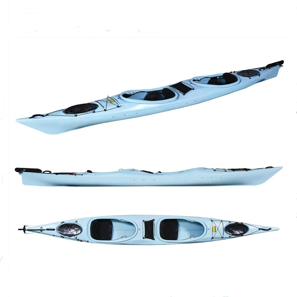 New Arrival 14ft 2 Person Seater Double PDL Fishing Kayak with Pedals