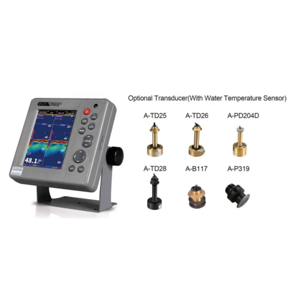 Commercial 6-Inch Depth Sonar for Boats Electronic Fish Detector Device for Commercial Fishing Vessels Ships CCS